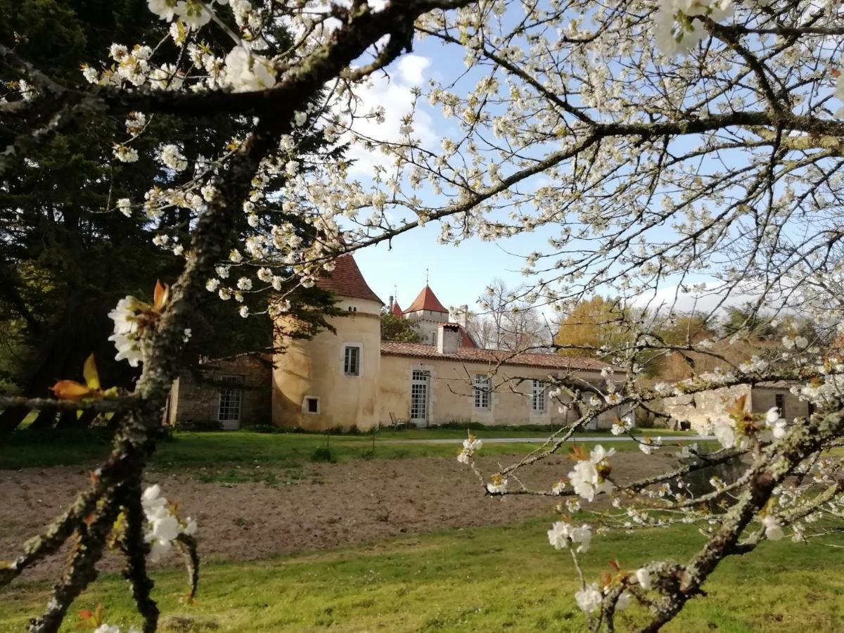 ホテル Chateau Des Salles Saint-Fort-sur-Gironde エクステリア 写真